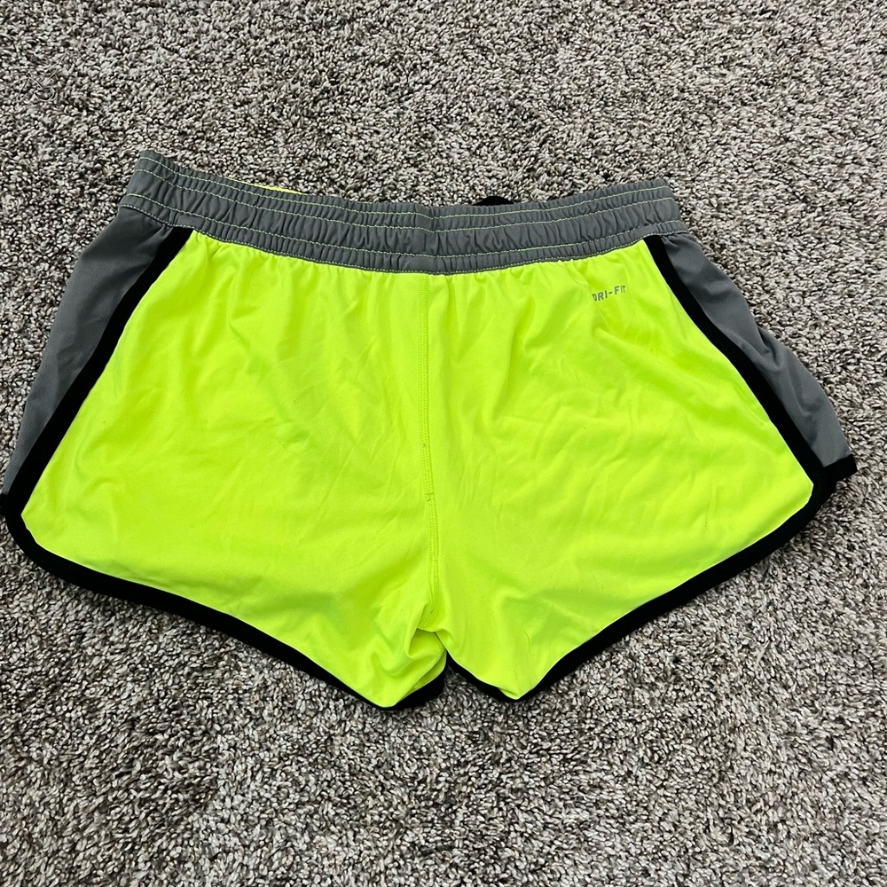 Women’s Neon Yellow Nike Shorts size M